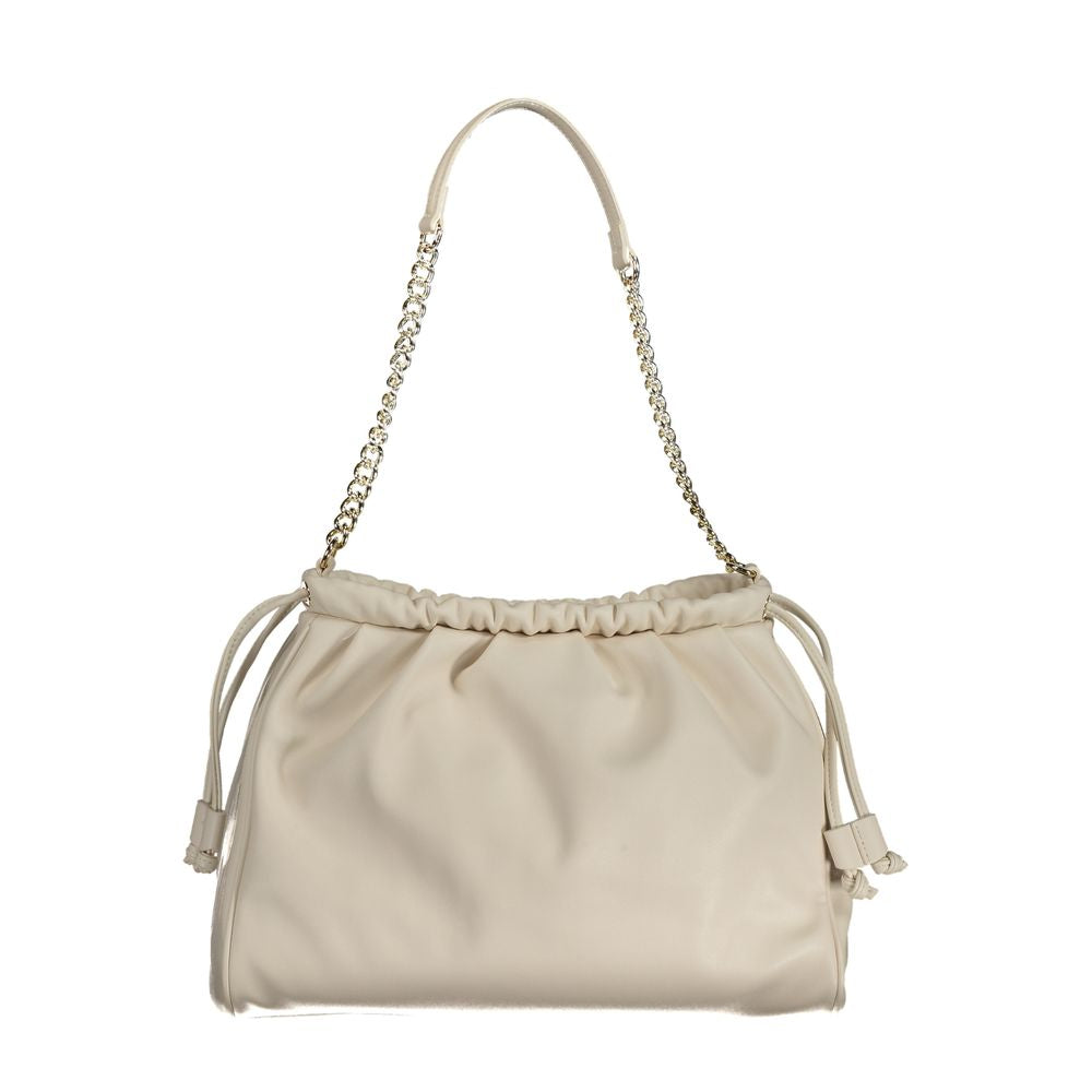 Bolso de mano de polietileno beige de Valentino Bags