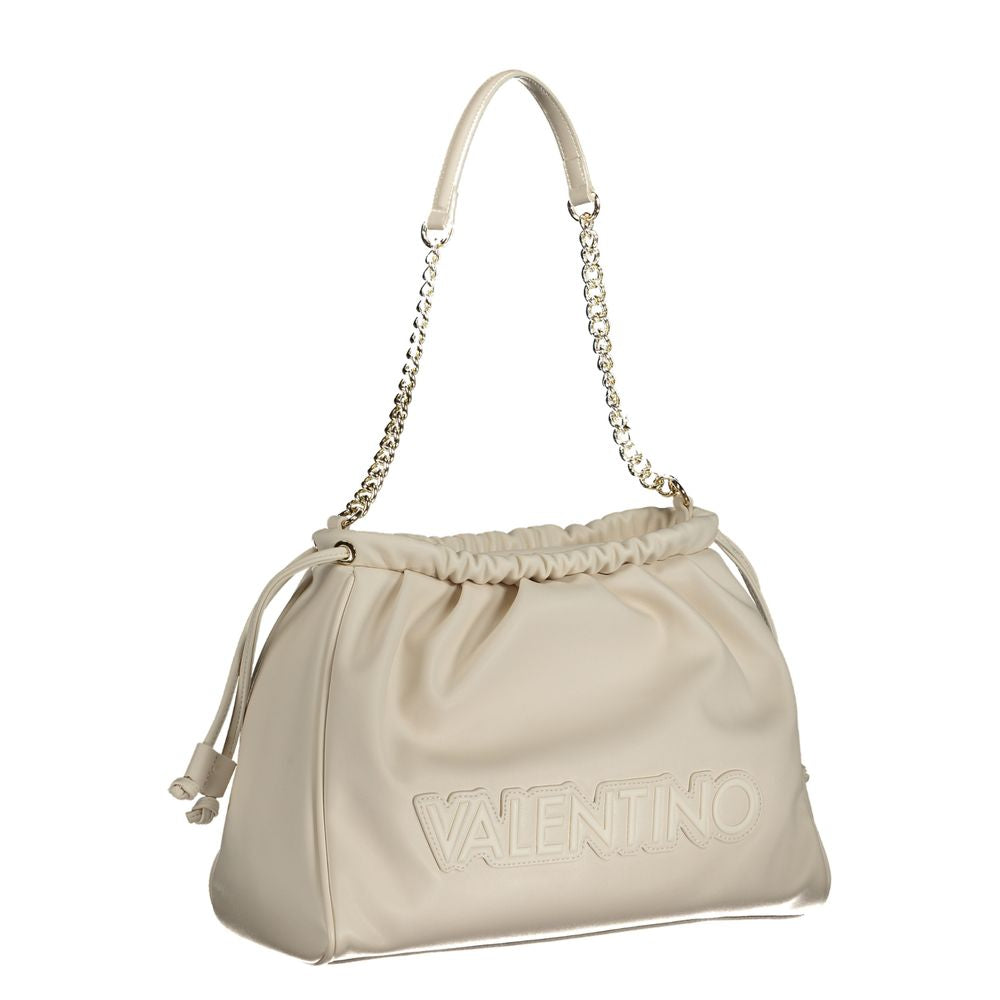 Bolso de mano de polietileno beige de Valentino Bags