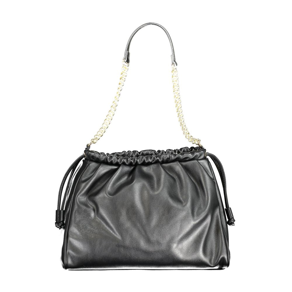 Bolso de mano de polietileno negro de Valentino Bags