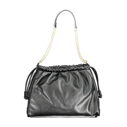 Bolso de mano de polietileno negro de Valentino Bags