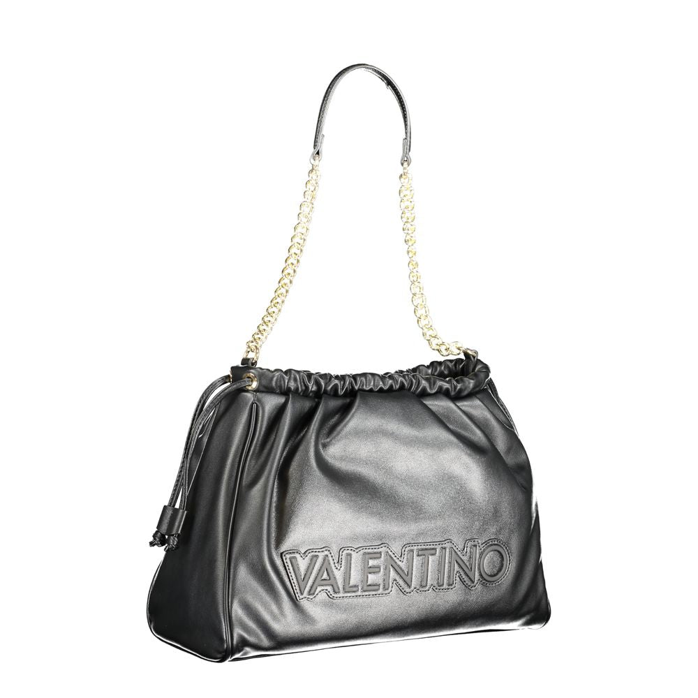 Bolso de mano de polietileno negro de Valentino Bags