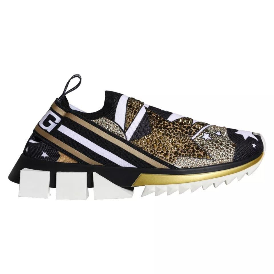 Zapatillas deportivas Sorrento con estampado de estrellas multicolor de Dolce &amp; Gabbana