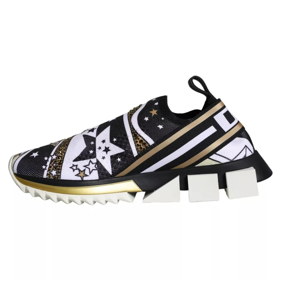 Zapatillas deportivas Sorrento con estampado de estrellas multicolor de Dolce &amp; Gabbana