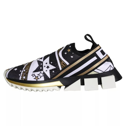 Zapatillas deportivas Sorrento con estampado de estrellas multicolor de Dolce &amp; Gabbana