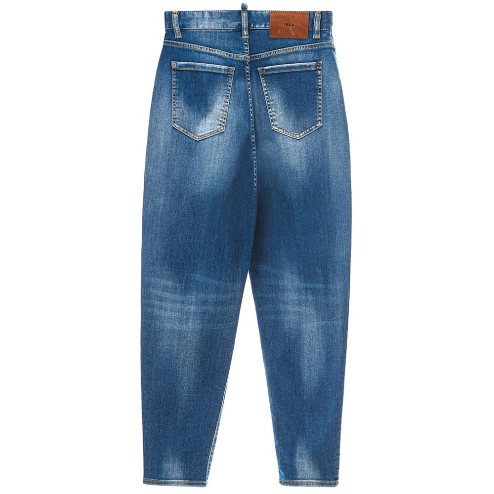 Pantalones y vaqueros de algodón azul de Dsquared²