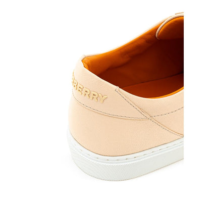 Burberry Pink Leather Sneaker