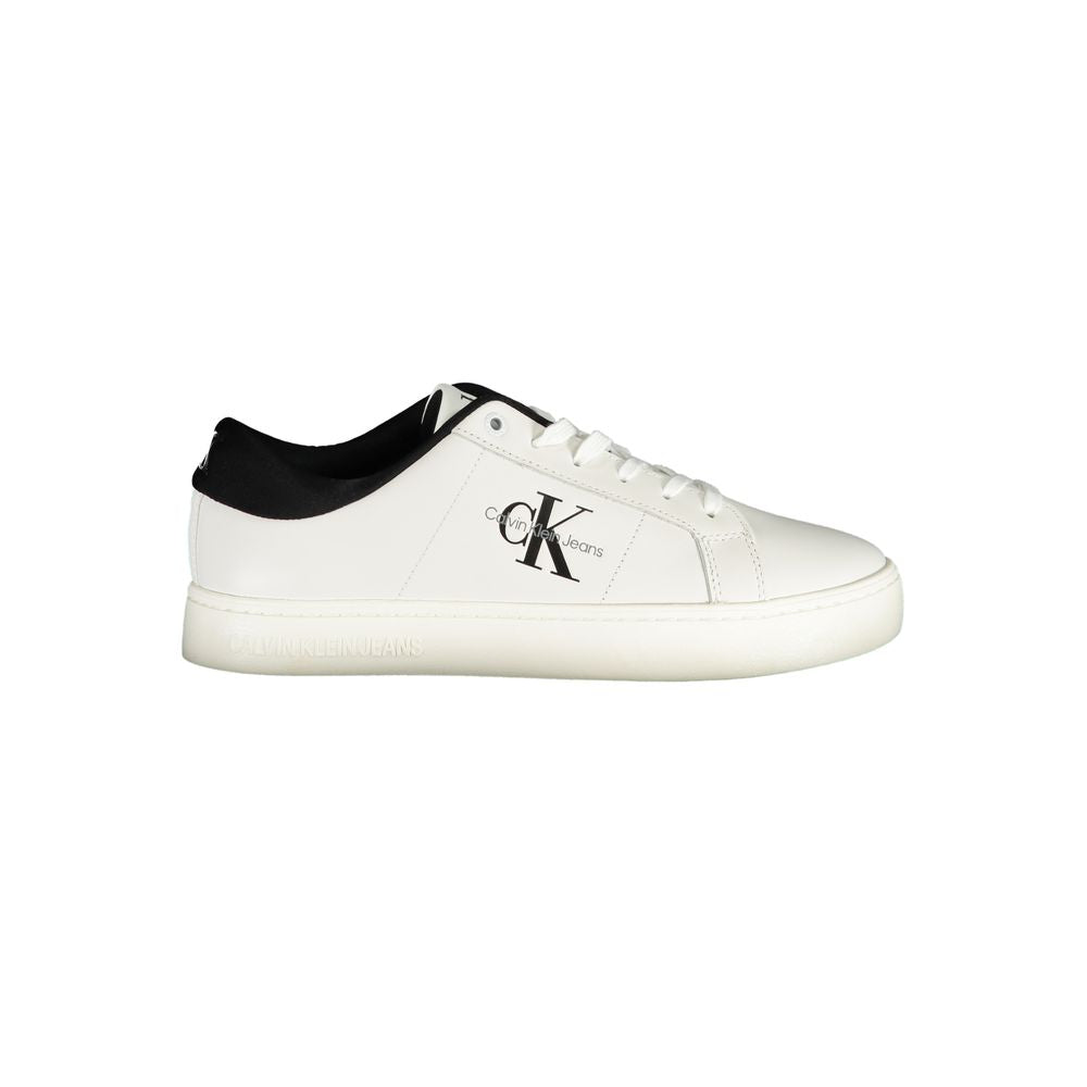 Zapatillas Calvin Klein blancas de poliéster
