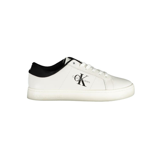 Zapatillas Calvin Klein blancas de poliéster