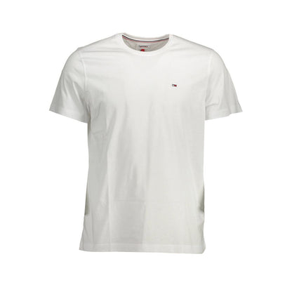 Camiseta de algodón blanca de Tommy Hilfiger