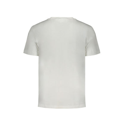 Camiseta de algodón blanca de Calvin Klein