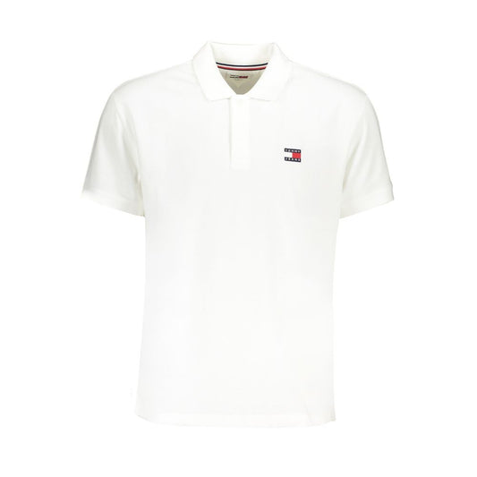 Polo de algodón blanco de Tommy Hilfiger