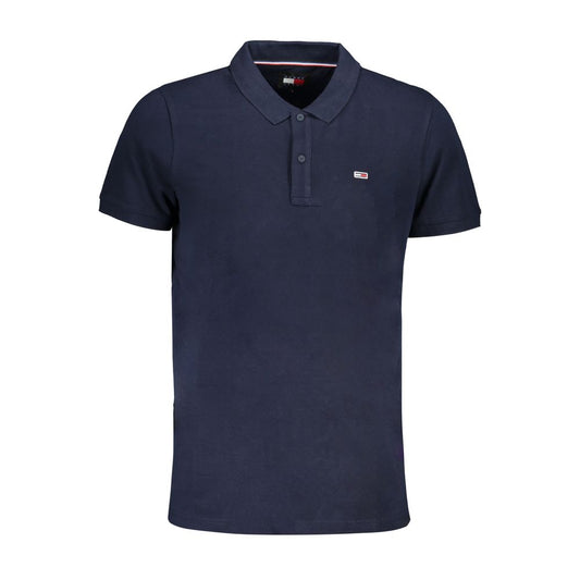 Polo de algodón azul de Tommy Hilfiger
