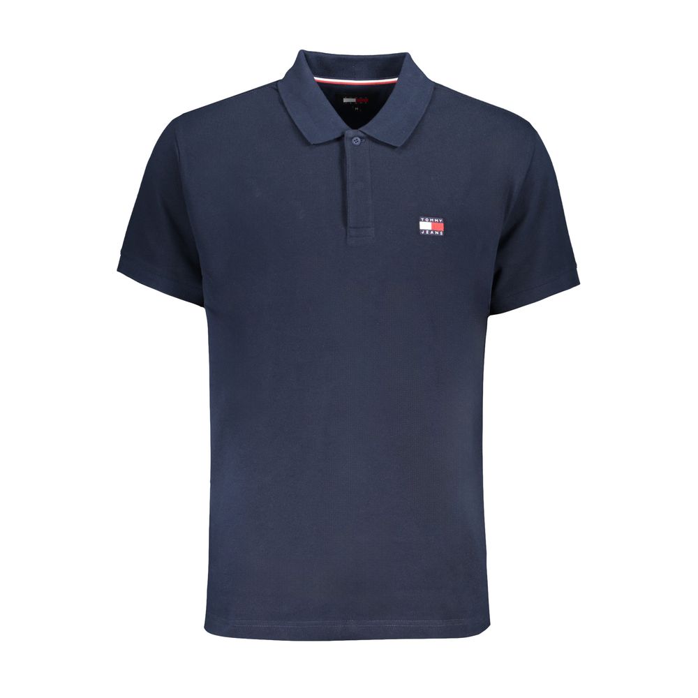 Polo de algodón azul de Tommy Hilfiger