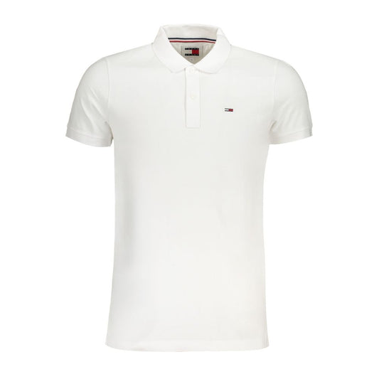 Polo de algodón blanco de Tommy Hilfiger
