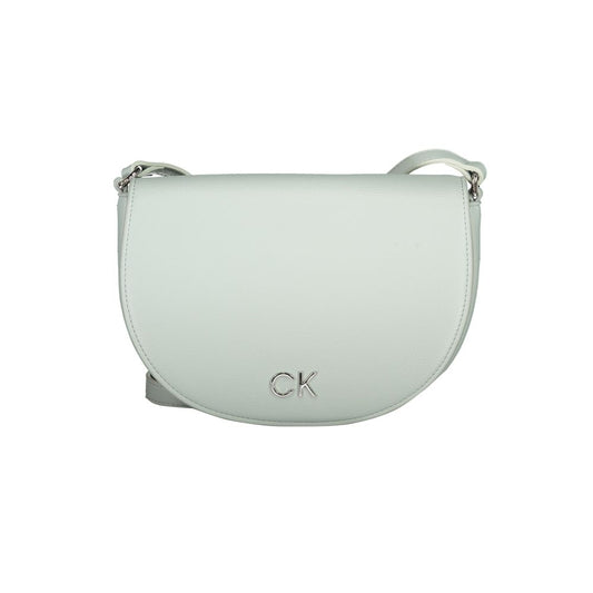 Bolso de mano Calvin Klein de polietileno azul claro