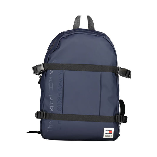 Mochila de polietileno azul de Tommy Hilfiger