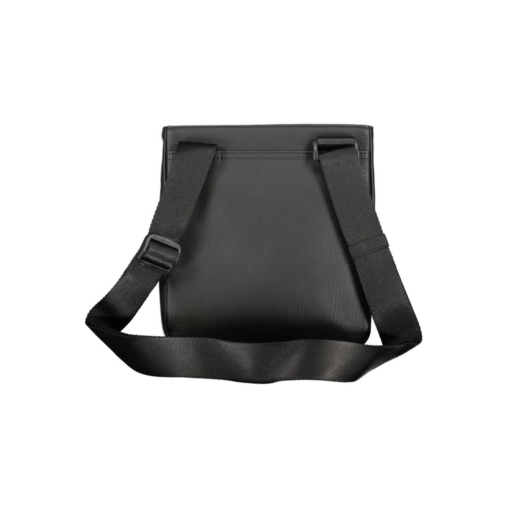 Bolso de hombro de polietileno negro de Tommy Hilfiger