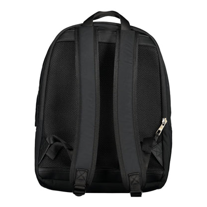 Mochila Tommy Hilfiger de poliéster negra