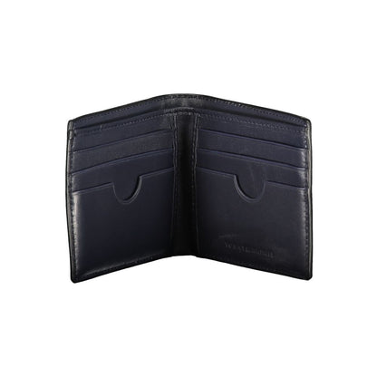 Cartera de piel negra Tommy Hilfiger