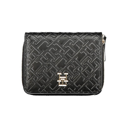 Cartera de polietileno negra de Tommy Hilfiger