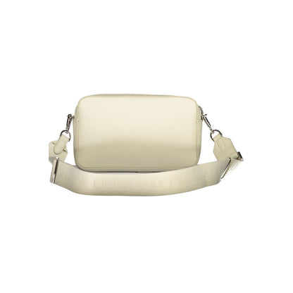 Bolso de mano Calvin Klein de poliéster en color beige