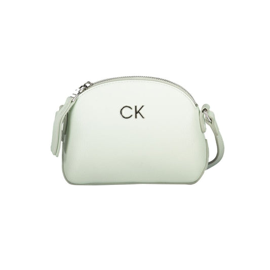 Bolso de mano Calvin Klein de polietileno verde