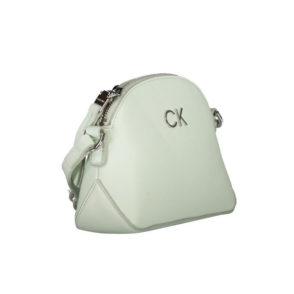 Bolso de mano Calvin Klein de polietileno verde