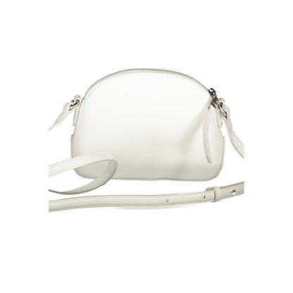 Bolso de mano Calvin Klein de polietileno blanco