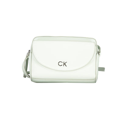 Bolso de mano Calvin Klein de polietileno verde