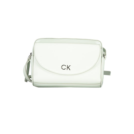 Bolso de mano Calvin Klein de polietileno verde
