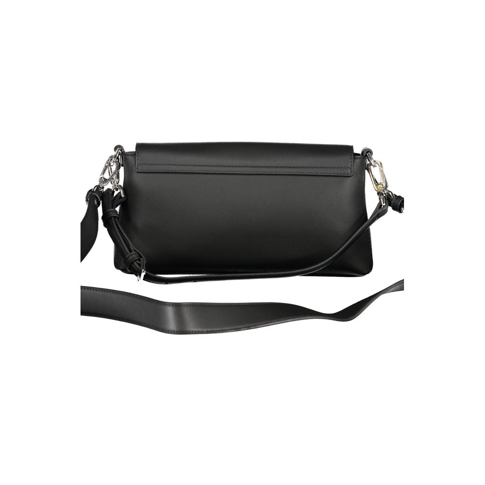 Bolso de mano de poliéster negro de Calvin Klein