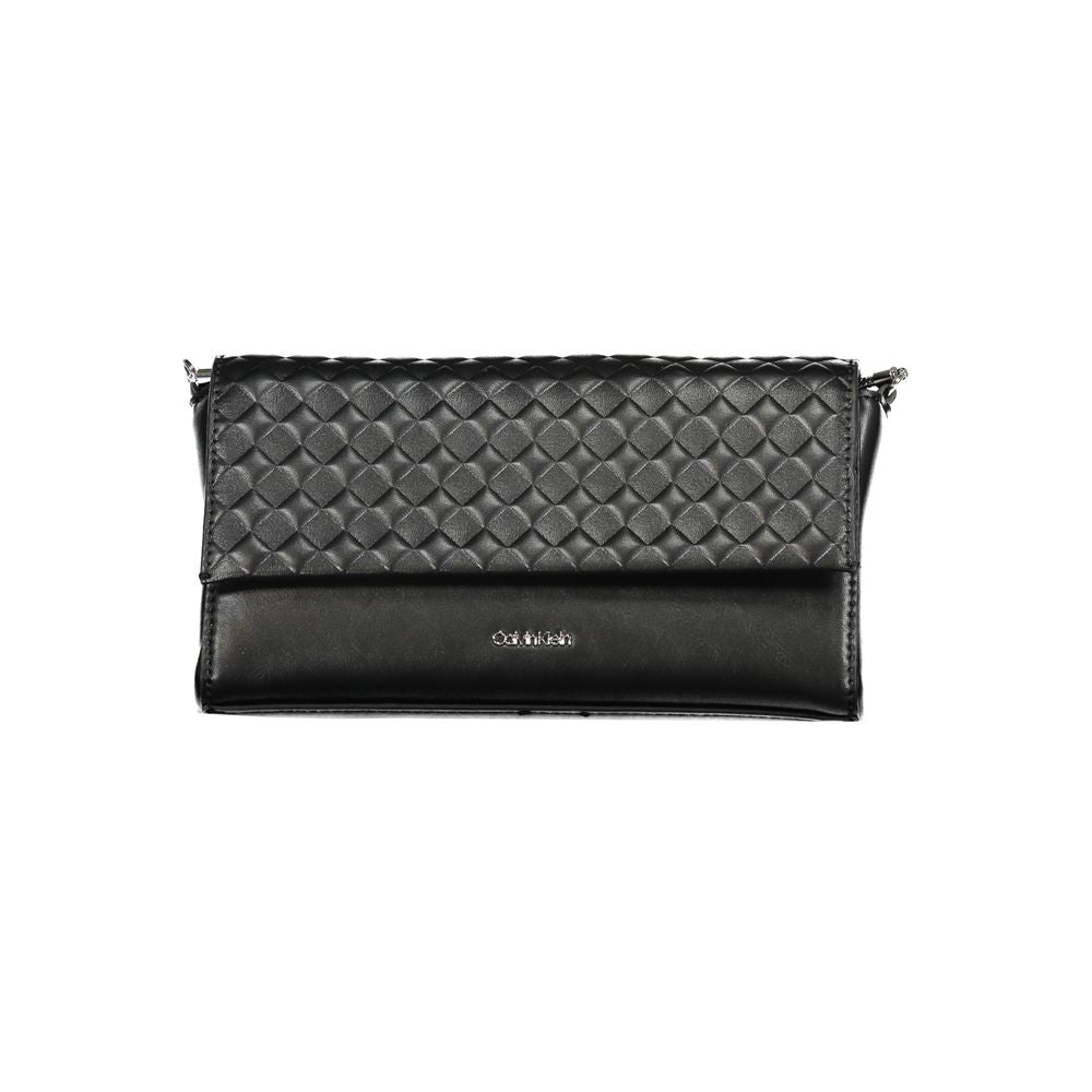Bolso de mano de poliéster negro de Calvin Klein