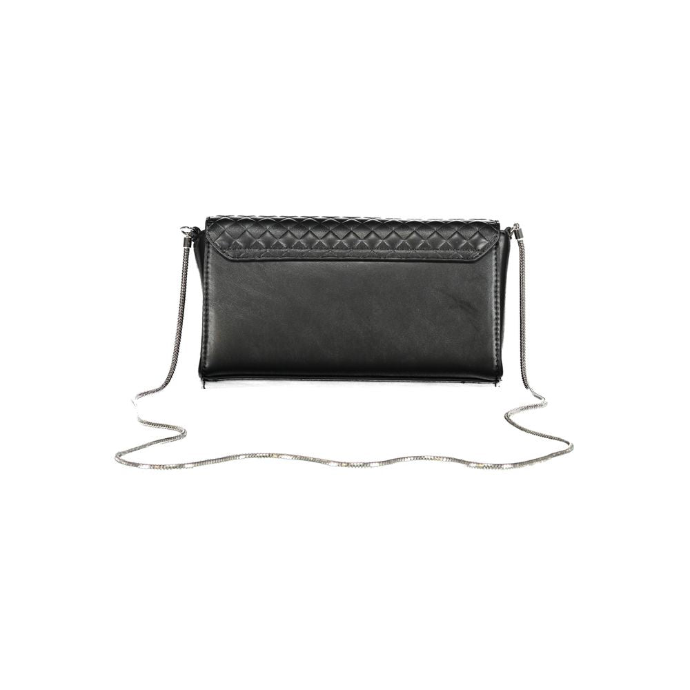 Bolso de mano de poliéster negro de Calvin Klein