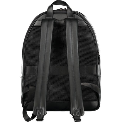 Mochila Tommy Hilfiger de poliéster negra