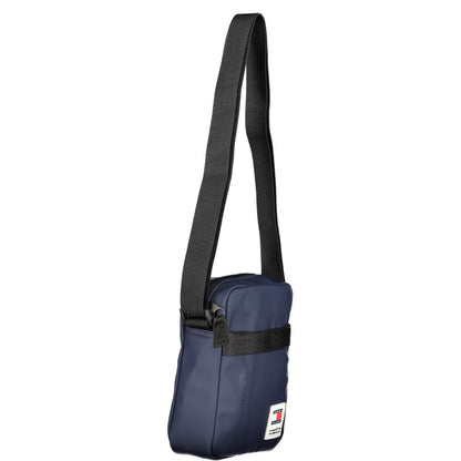 Bolso de hombro de polietileno azul de Tommy Hilfiger
