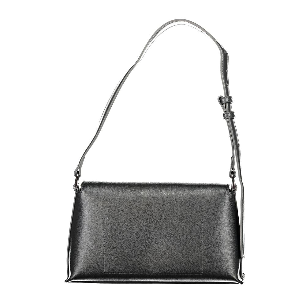 Bolso de mano de poliéster negro de Calvin Klein