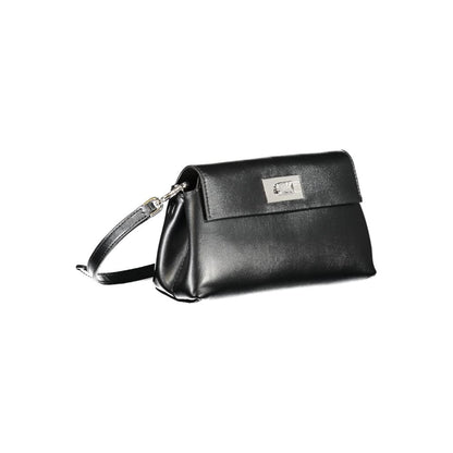 Bolso de mano de poliéster negro de Calvin Klein