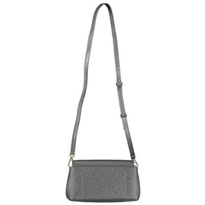 Bolso de mano de poliéster negro de Calvin Klein