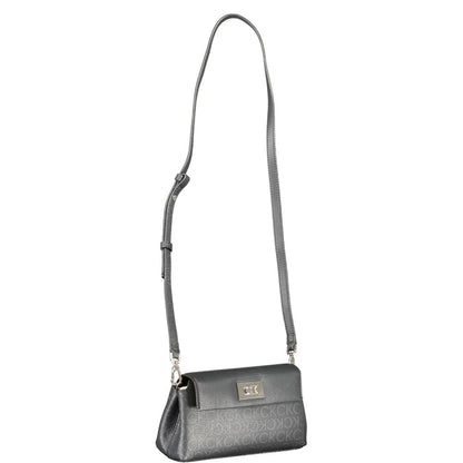 Bolso de mano de poliéster negro de Calvin Klein