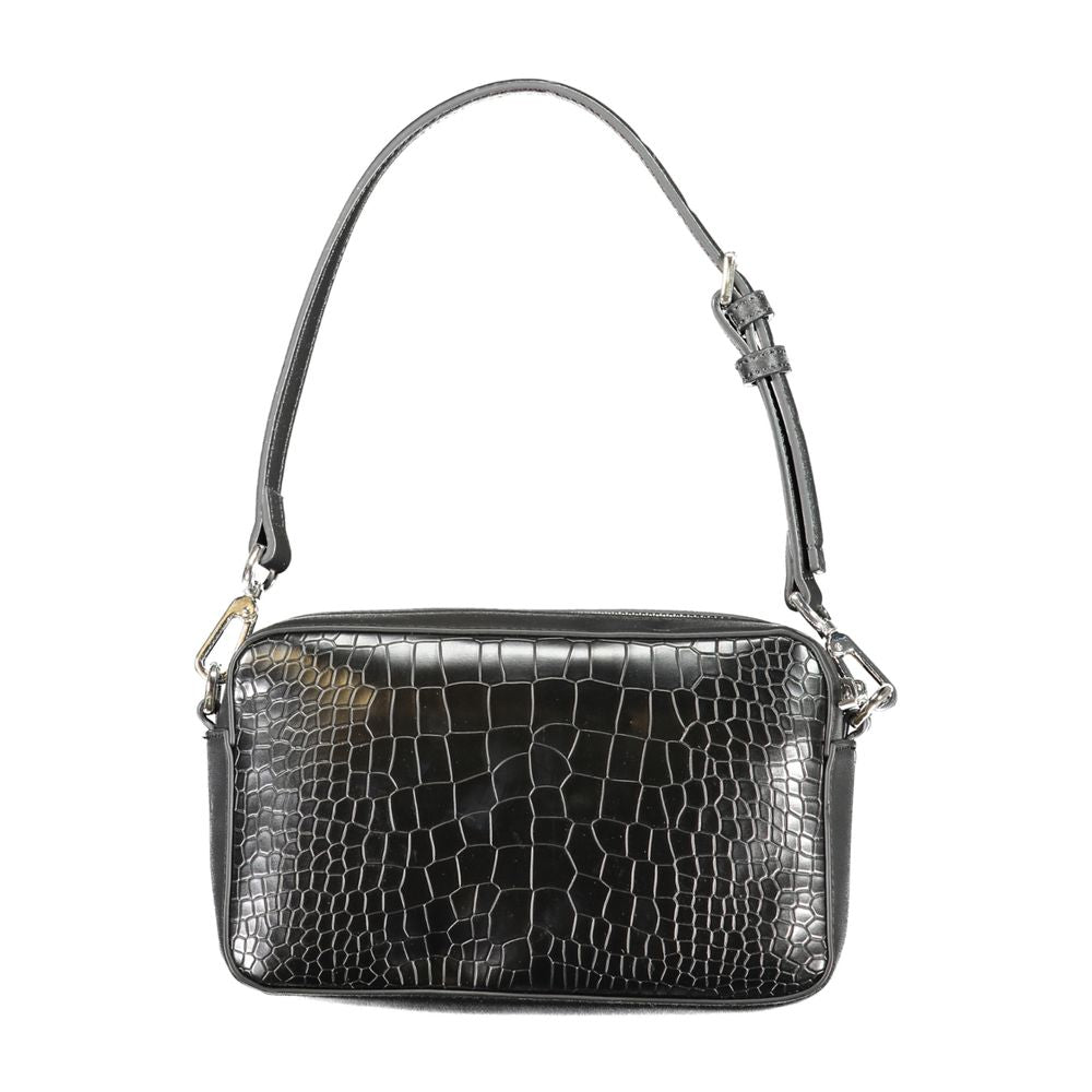 Bolso de mano de poliéster negro de Calvin Klein
