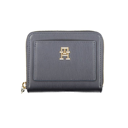 Cartera de polietileno azul de Tommy Hilfiger