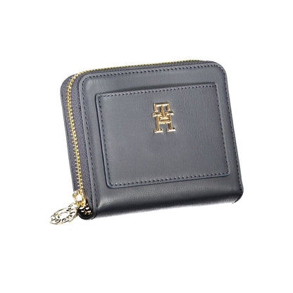 Cartera de polietileno azul de Tommy Hilfiger