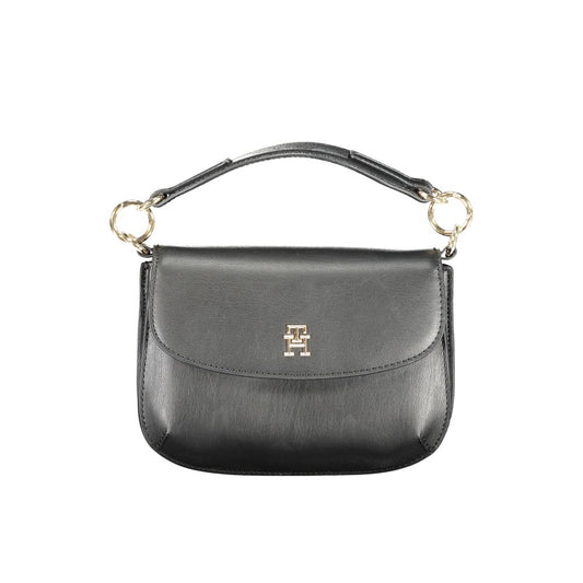 Bolso de mano Tommy Hilfiger de polietileno negro