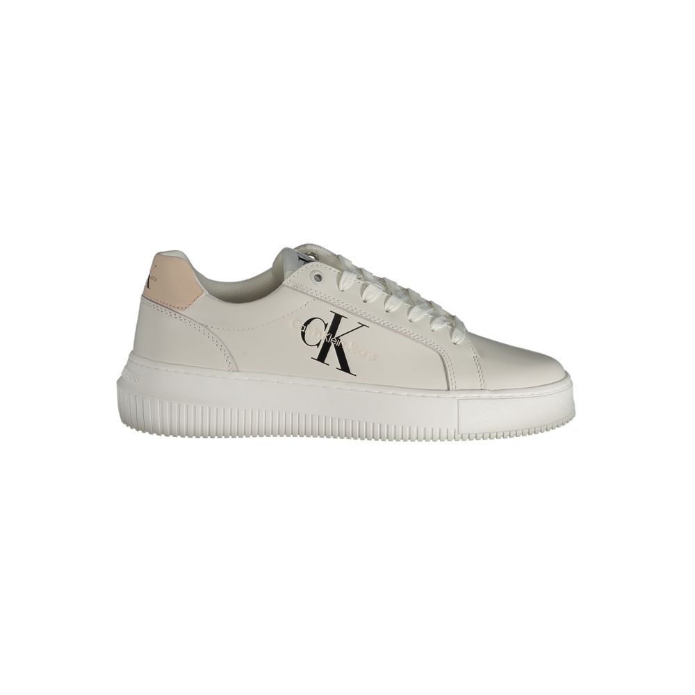 Zapatillas Calvin Klein blancas de poliéster