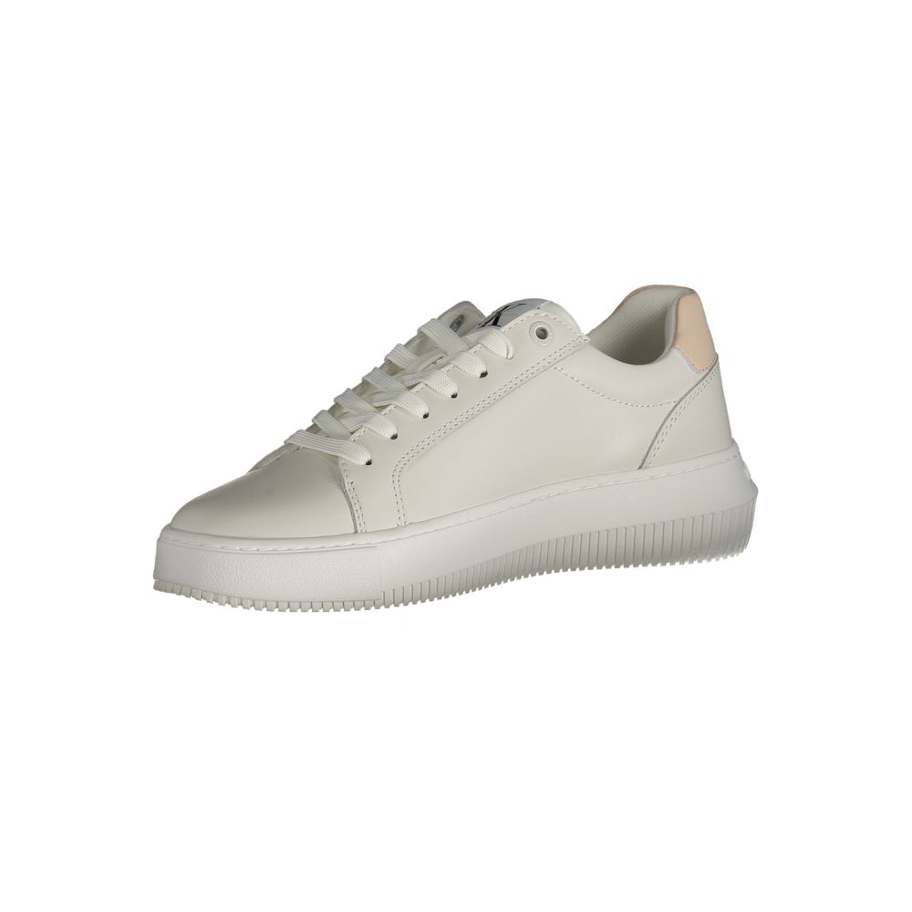 Zapatillas Calvin Klein blancas de poliéster