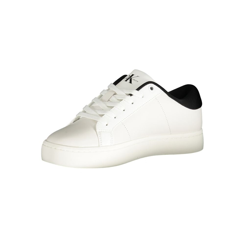 Zapatillas Calvin Klein blancas de poliéster