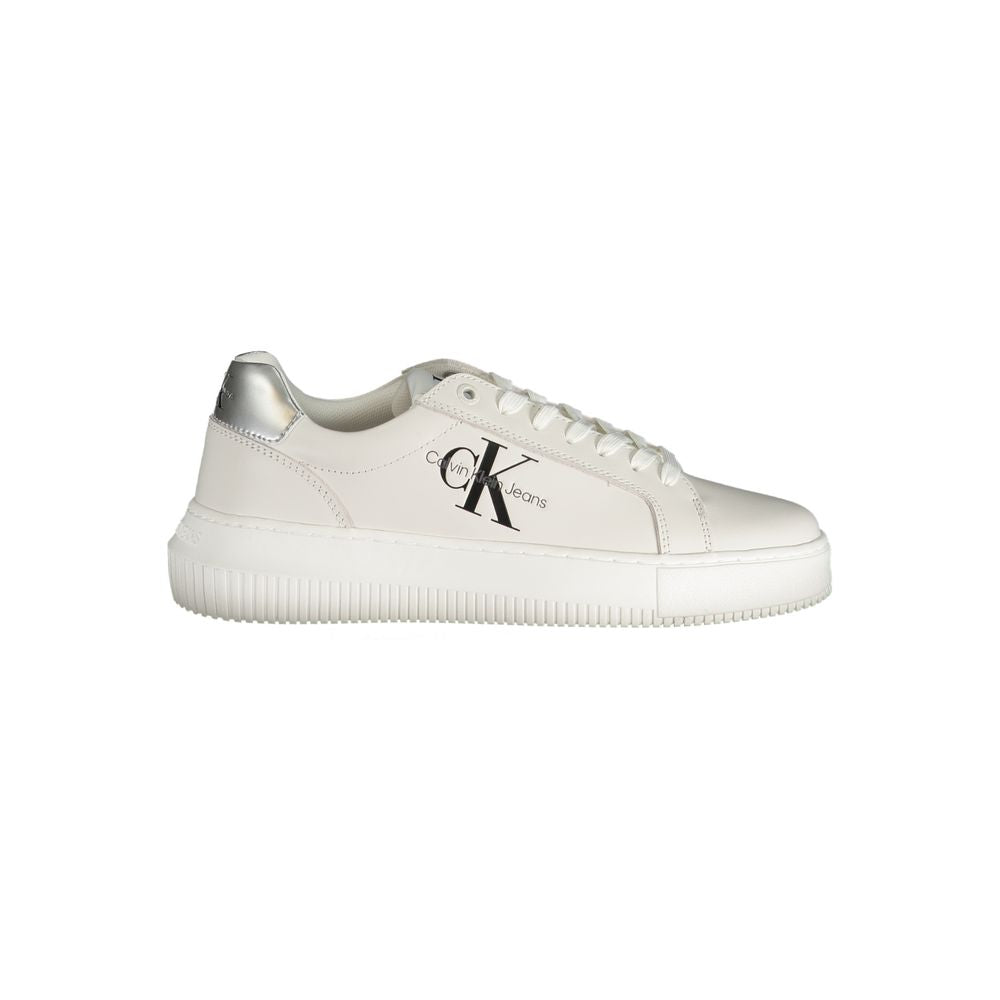 Zapatillas Calvin Klein blancas de poliéster