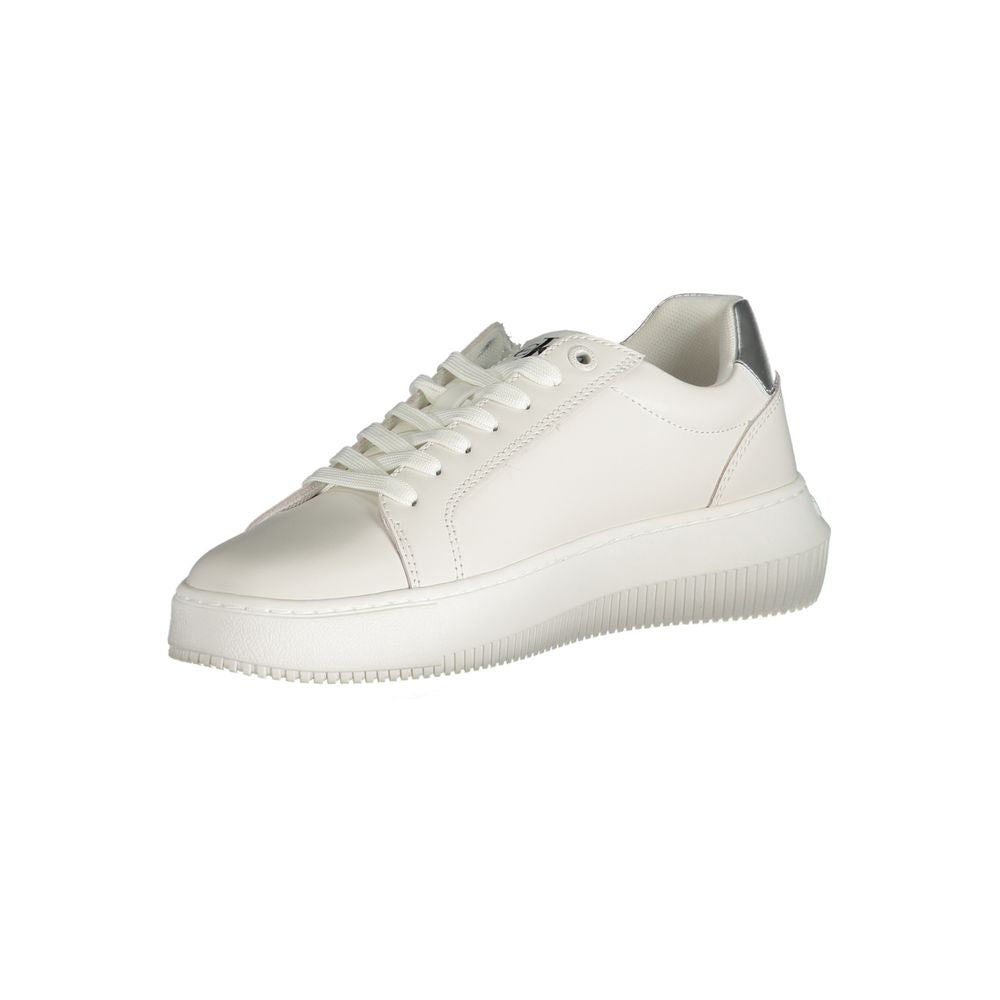 Zapatillas Calvin Klein blancas de poliéster