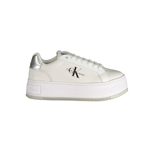 Zapatillas Calvin Klein blancas de poliéster