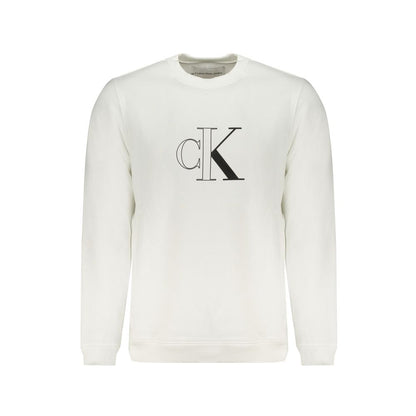 Suéter de algodón blanco de Calvin Klein